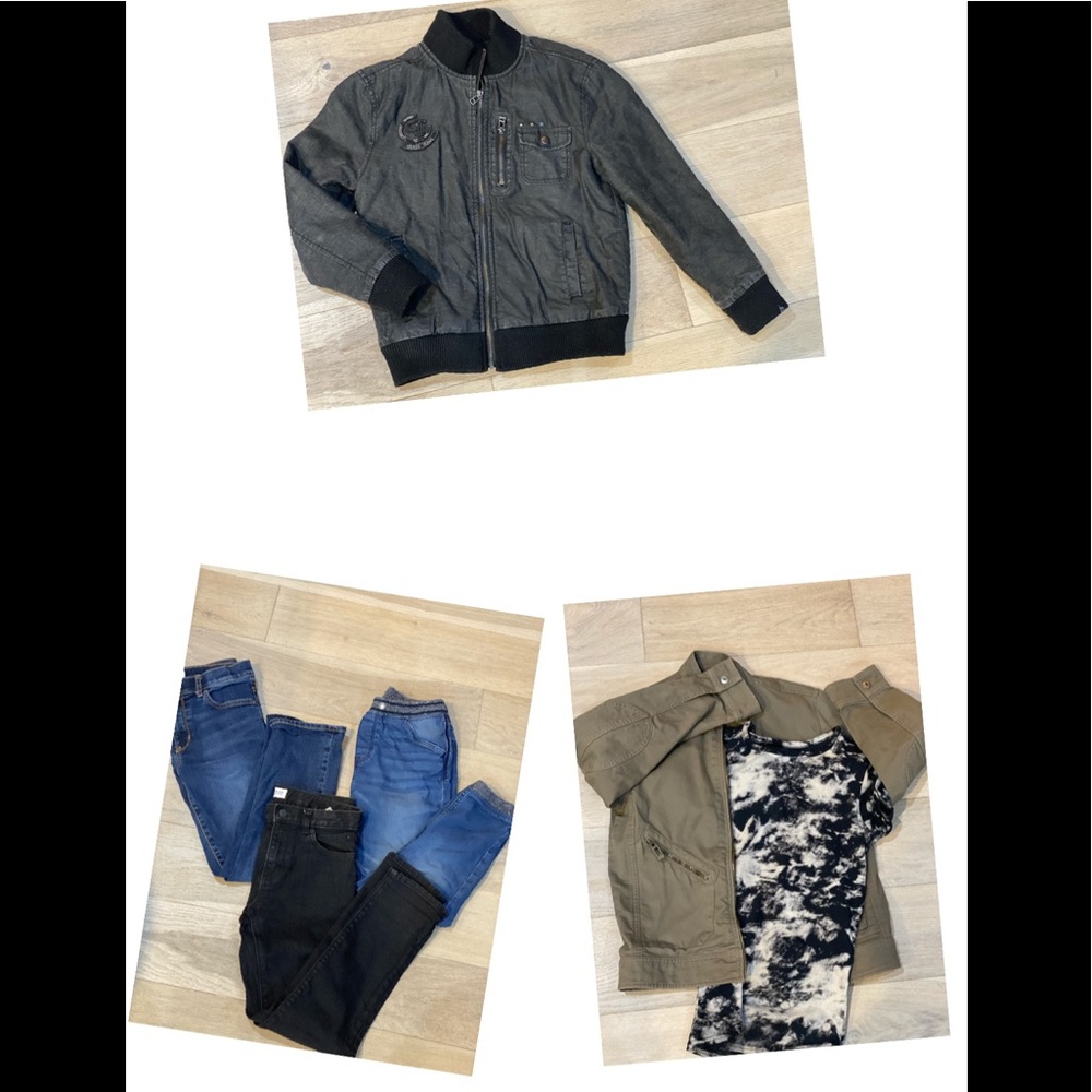 LOT Bundle jackets & denim jeans